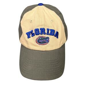 University of Florida UF Gators Beige/Gray Strapback Hat